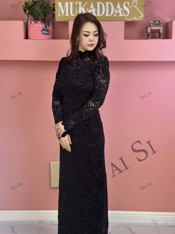 9908新款显瘦女装民族风腰果花连衣裙三件套