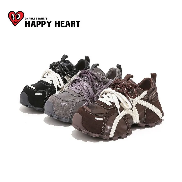 查尔斯【四季与你】时尚增高老爹鞋女时尚百搭软底潮流ins韩风