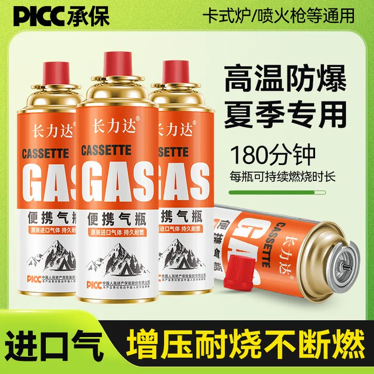 户外卡式气罐家用露营气体便携式喷枪野营炉具烧猪毛煮茶野餐