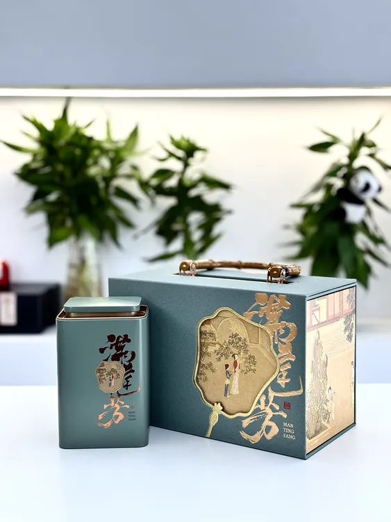漫仔说茶 满庭芳礼盒 送礼佳品100g/罐