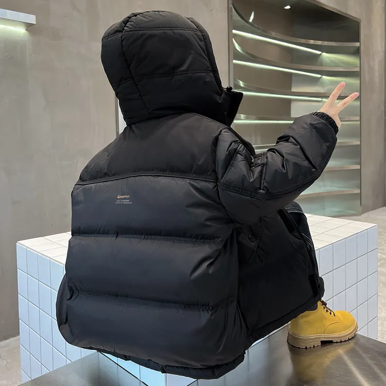 男童羽绒服冬季2025新款儿童外套中长款冬装加厚中大童男孩洋气潮