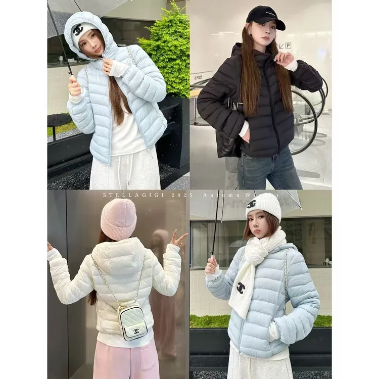SG / 杨依姗 AW轻盈保暖 连帽排骨羽绒服外套WT-20252161