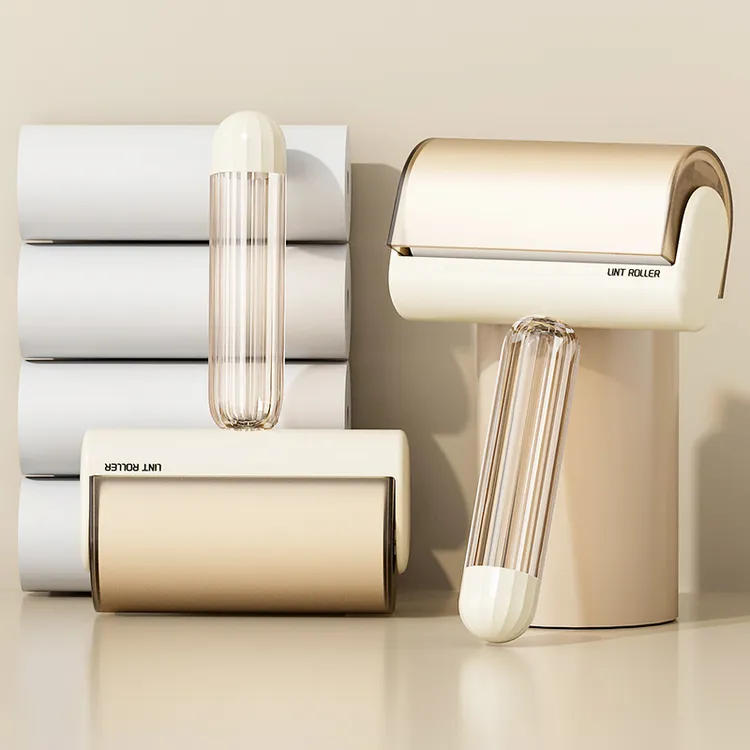 粘毛器滚筒滚刷床上头发清理家用衣服黏去猫毛神器可撕式卷纸地毯