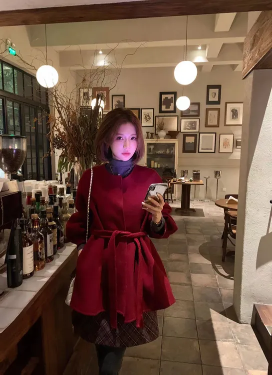 【芝士Cheese】杜塞之夜 绵羊毛时尚百搭冬季保暖小众设计大衣