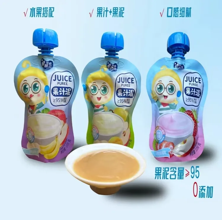【10袋】咿呀豆 宝宝果汁泥