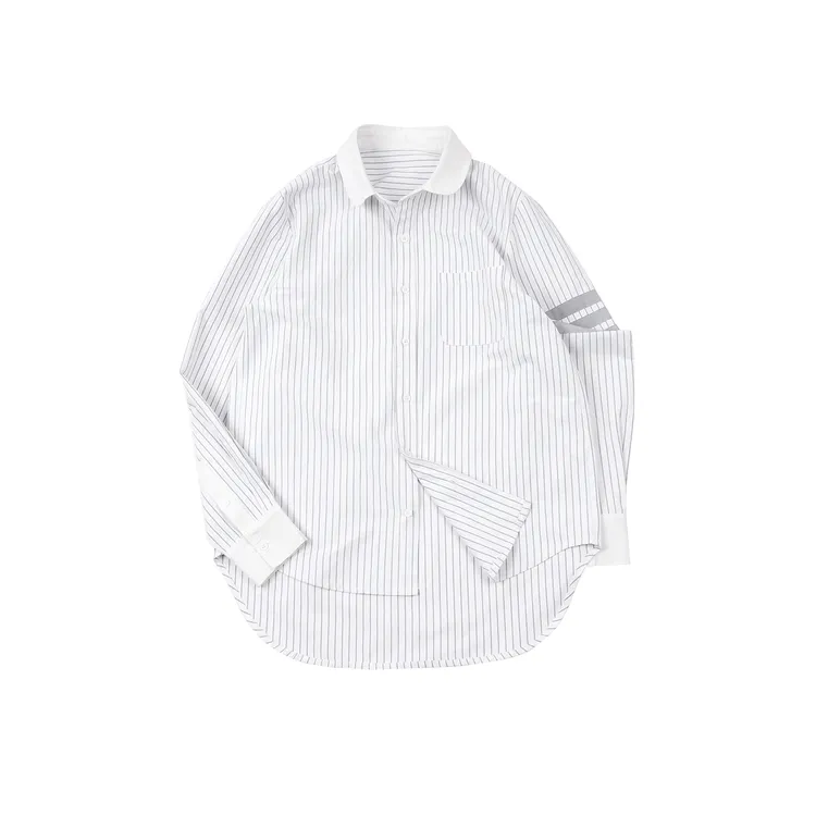 【撞色条纹衬衫】ZY5ZB0507