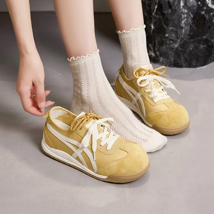 【米格格女鞋】大头鞋2025韩版ins面包鞋休闲时尚透气复古板鞋潮牌