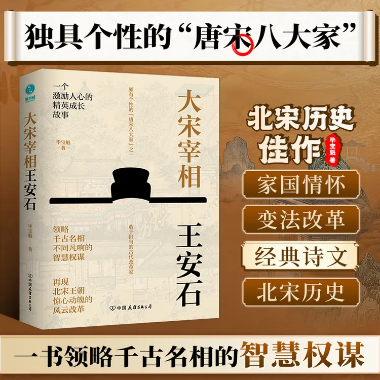 大宋宰相王安石书籍古代经典认识写作出版精英中国历史书籍人物书