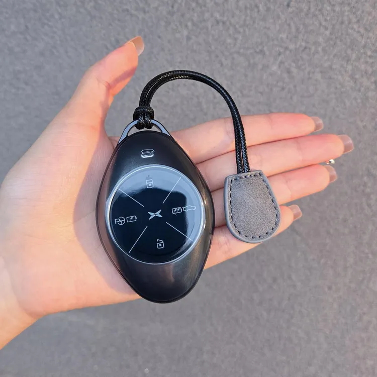 小鹏P7+钥匙套汽车mona03简约G6专用G9壳X9扣P5男士m03全包透明包