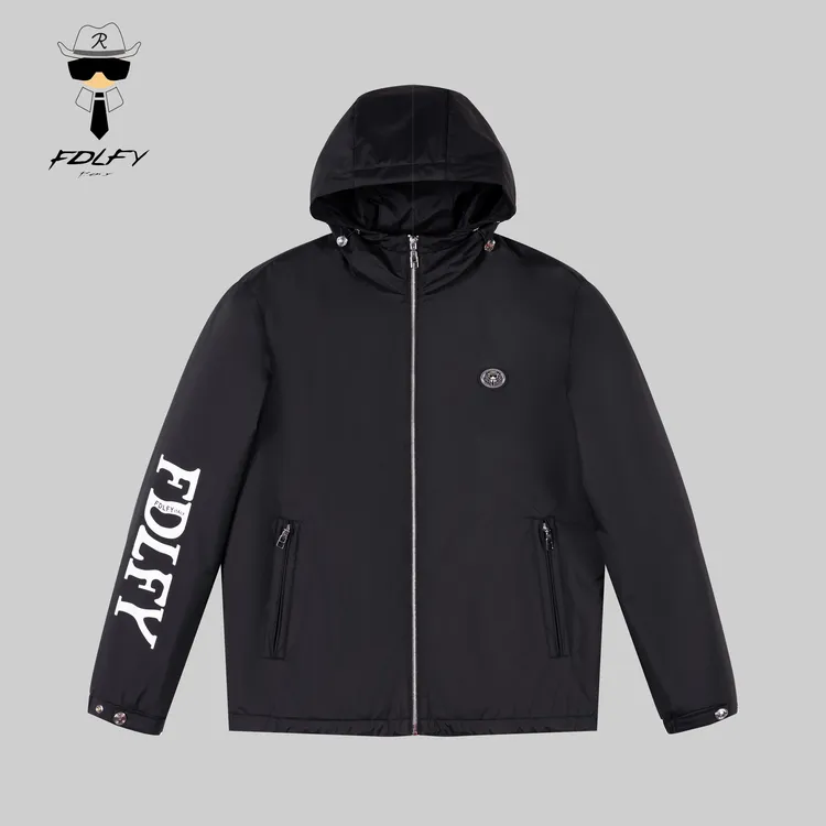 FDLFY老佛爷男装正品棉服冬季2025年新款轻奢男士外套时尚休闲