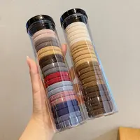 【发绳】20支发绳罐装发绳女扎发头绳头饰皮筋简约发绳优品