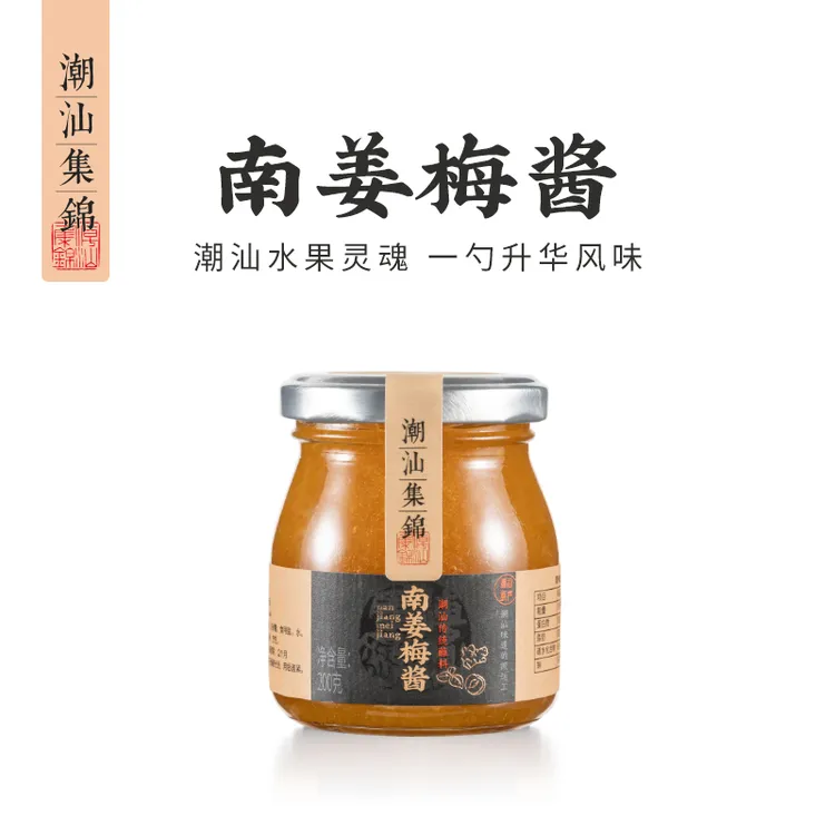 潮汕集锦南姜梅酱广式特产烧鹅酱酸梅酱烤鸭叉烧青梅酱蘸调料200g