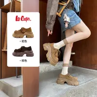 【交个朋友】LEE COOPER低帮流苏勃肯鞋女2025秋季磨砂乐福鞋