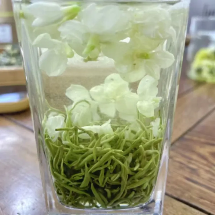 YUYATEA/渝雅茉莉飘雪特级飘雪AAA花茶浓香芽尖鲜甜回甘