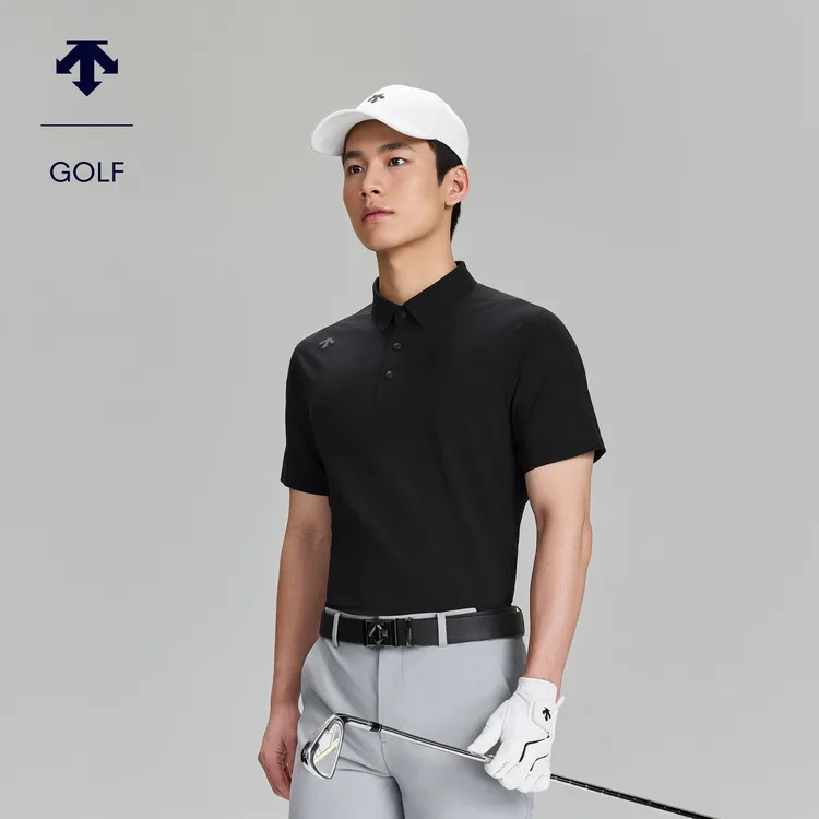 【进口面料】 迪桑特高尔夫 男士PRO透气夏季短袖POLO衫G623MPTS47