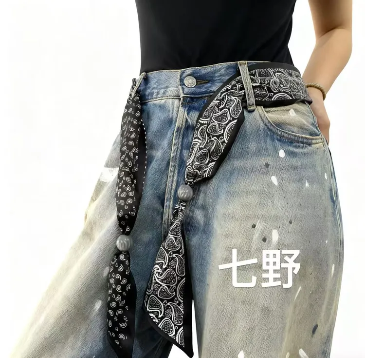 编织配饰女波西米亚民族风腰绳装饰配腰带潮流百搭配饰牛仔裤