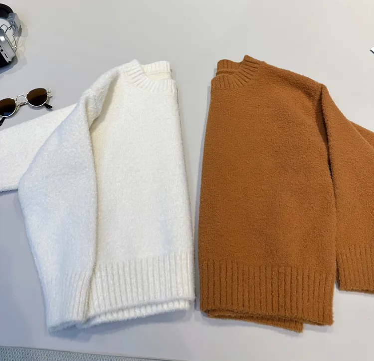 儿童冬装韩范舒适套头毛衣男童女宝宝中大童柔软针织衫   25586