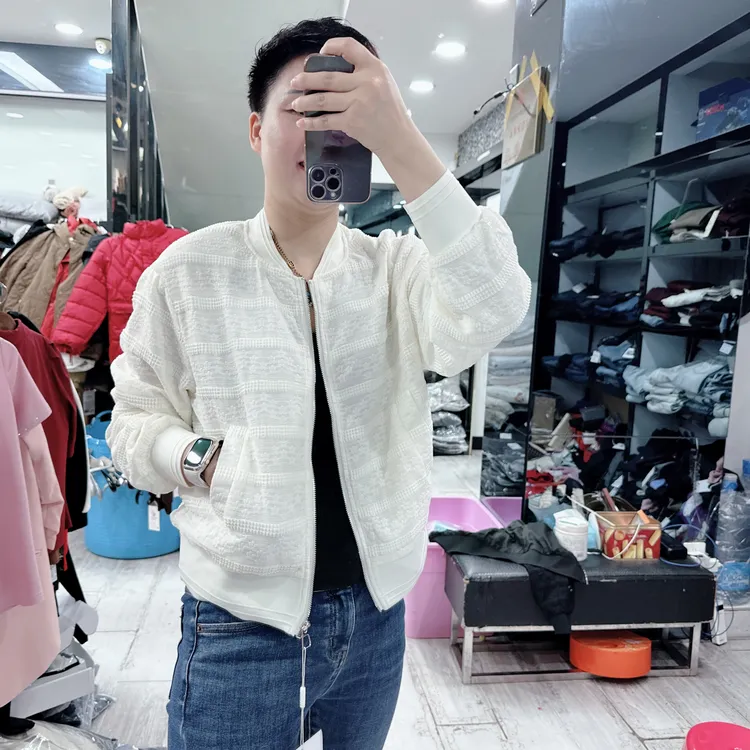 韩版高级优质蕾丝2色薄款双层外套88501品