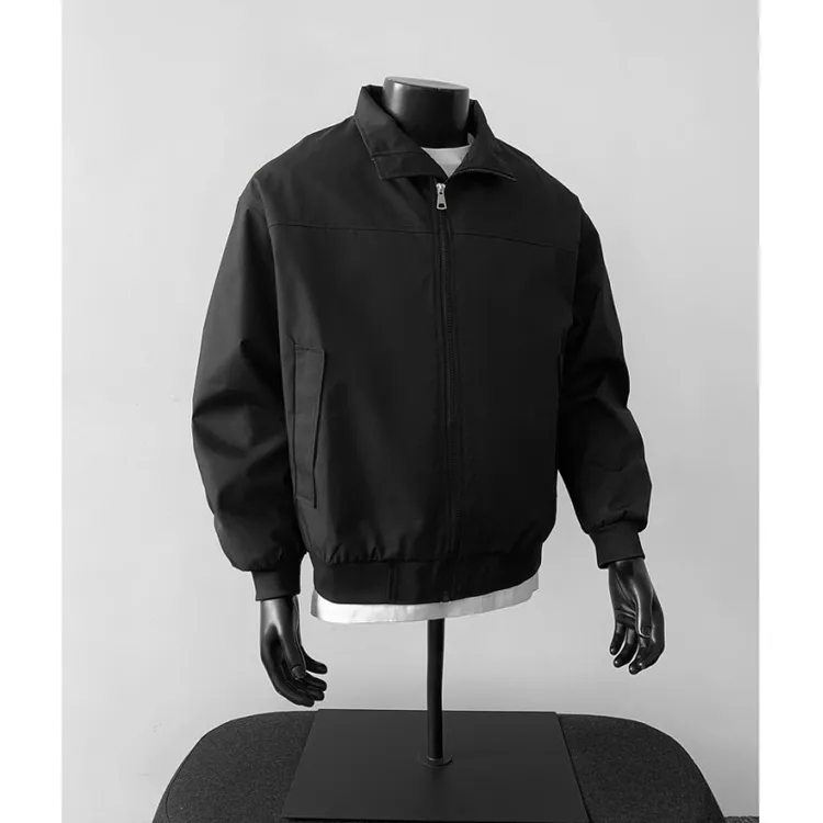 cleanfit短款工装外套男秋季硬汉穿搭三防立领冲锋衣美式飞行夹克