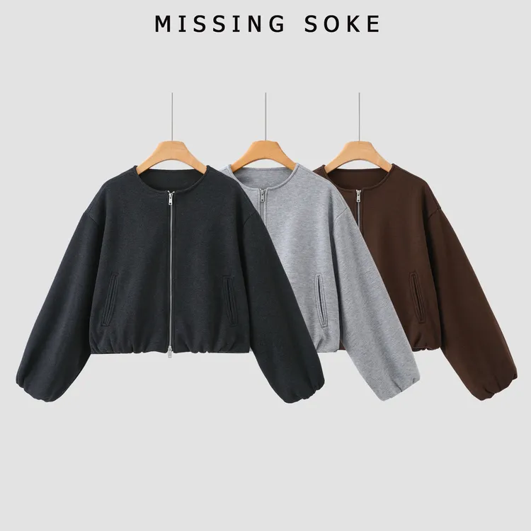 【海涛大叔】「飞行夹克」 | 花苞羊毛圆领外套