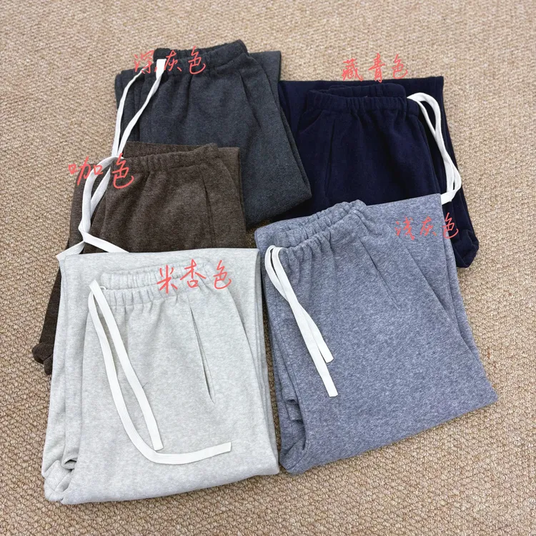 静静推荐 新款秋冬“升级版加口袋”时尚百搭糯米裤22c110