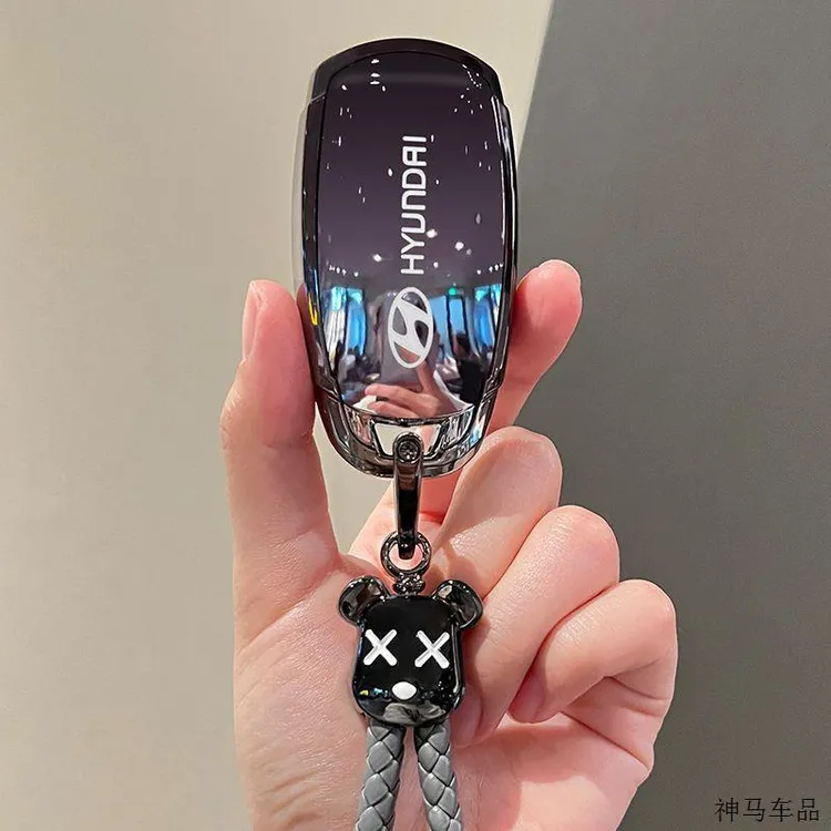 北京现代钥匙套ix35朗动名图领动伊兰特悦动ix25瑞纳菲斯塔悦纳扣