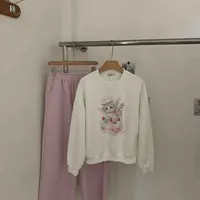 9603韩代 蛋糕猫咪卫衣
