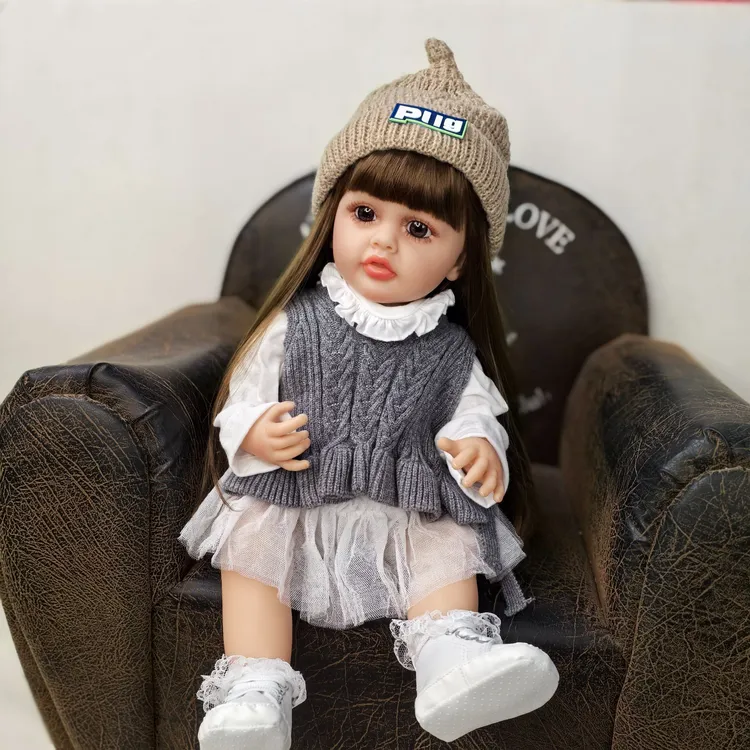 中文对话唱歌讲故事全胶仿真娃娃玩具礼物