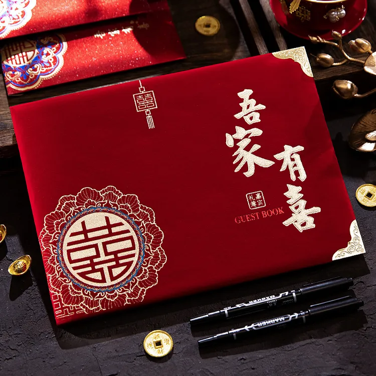 结婚礼金簿喜事记账本礼金记账专用收礼家用礼金本喜事专用礼金薄商品图