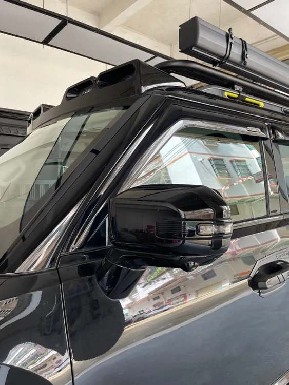 捷途旅行者车窗晴雨挡专用改装挡雨板外饰配件黑色雨眉遮雨防水