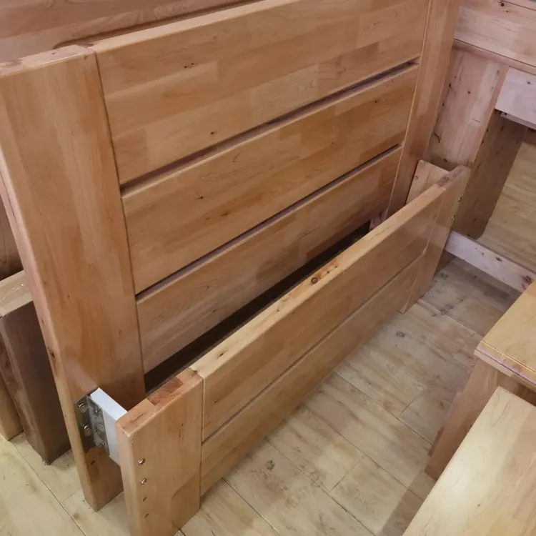 柏木家具柏木床单人床双人床实木床家用单人床儿童床民宿床简约