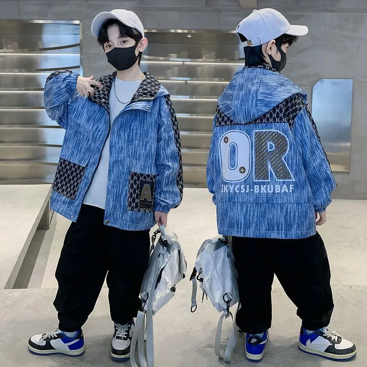 儿童装秋装新款男童外套春秋款帅气爆款中大童男孩秋季街舞潮