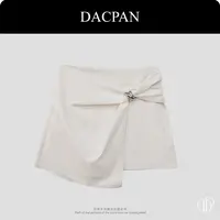 DACPAN-“经典款”立体蝴蝶假两件皮短裙 有安全裤2025/盼·PP 8018