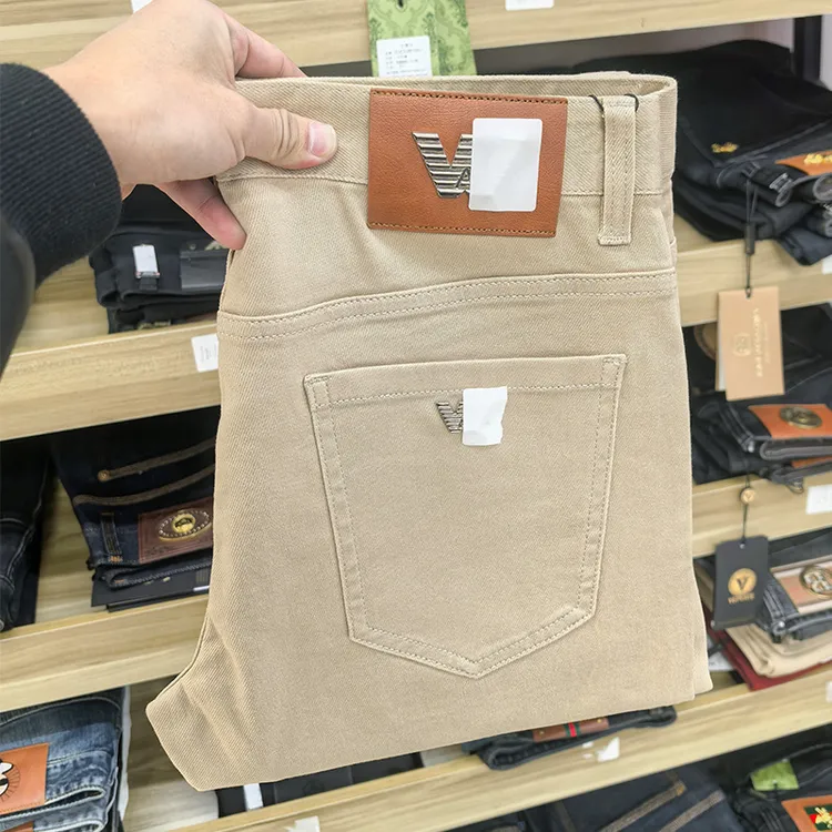 【罗仔男装】秋冬男款男士高品质牛仔裤冬季男裤长裤JD-A865