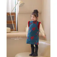 【暗香】儿童女童国风中式汉服旗袍连衣裙拜年服 熙熙可可BXQ2452