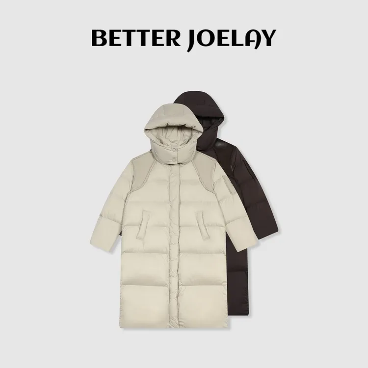 BETTER JOELAY-【窝萌月月】95白鸭绒羽绒服百搭保暖大被子款Ck001