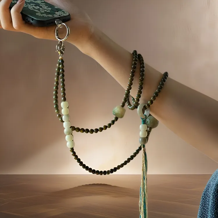 2025新款手机链挂绳斜挎可背挂件绳防丢绳子精致新中式手机挂件