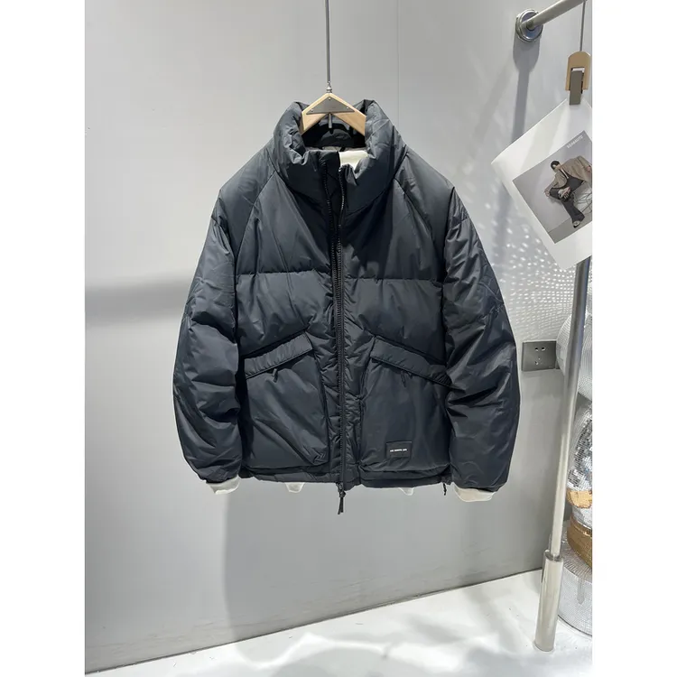 价格感动!90绒简约羽绒服冬季新款白鸭绒羽绒保暖外套838