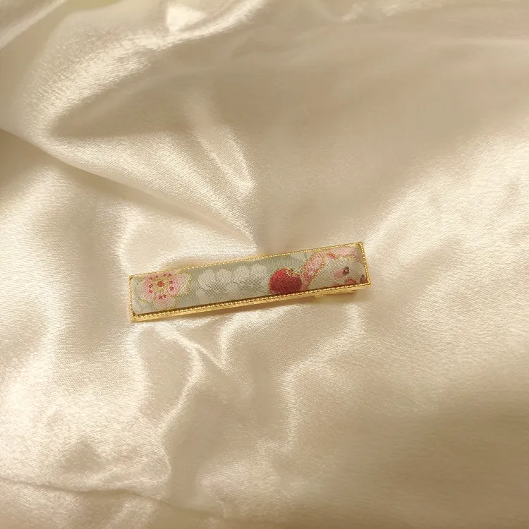 玉琼楼宋锦纯手工缝制古风可爱日常DIY发饰头绳女扎头发圈饰品