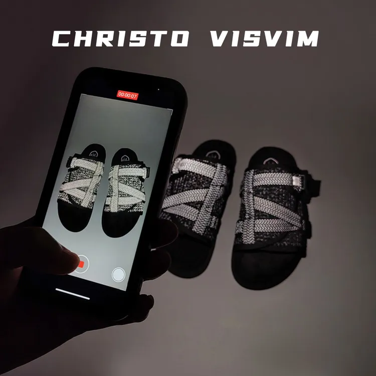 CHRISTO VISVIM拖鞋男士款2025新爆款拖鞋男夏季外穿时尚痞帅潮男