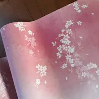 9.25 静德斋【是绢布】【落樱绢布长卷】小楷行草书半生熟宣纸