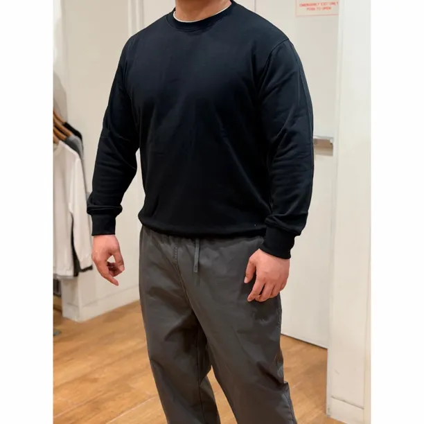 【340g纯色百搭卫衣】简约秋季男士卫衣纯色简约秋冬男装圆领宽松