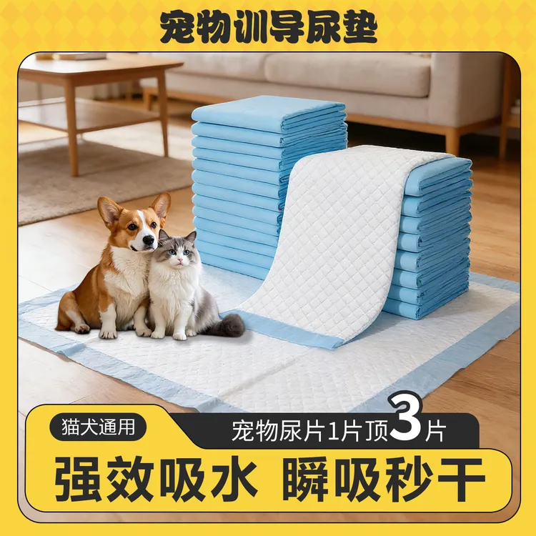 宠物狗狗一次性隔尿垫猫咪吸水小狗尿不湿尿片护理垫尿布宠物垫
