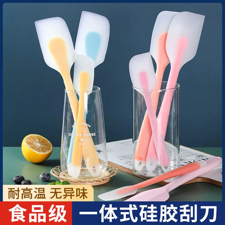 硅胶刮刀一体式刮板大号铲子蛋糕奶油搅拌刀耐高温食品级烘焙工具