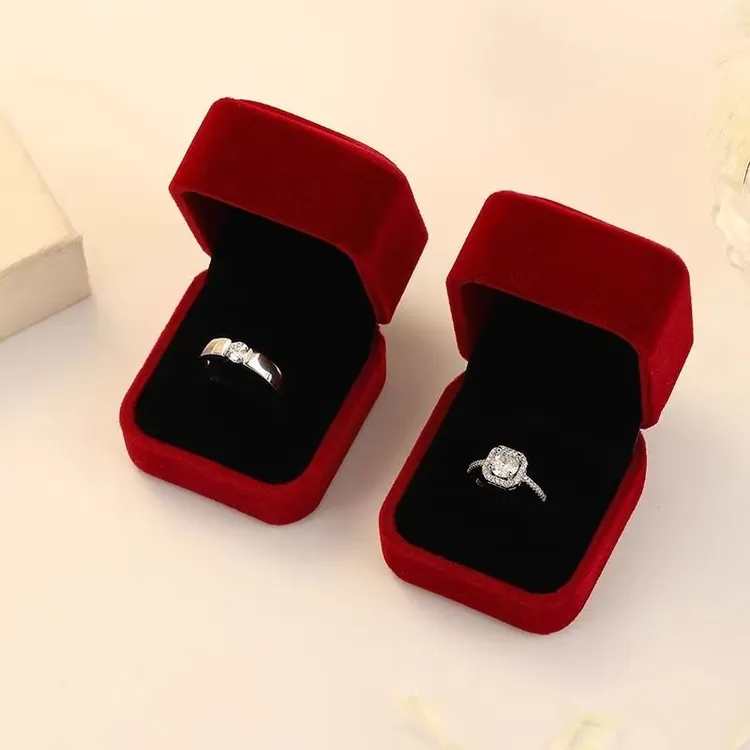 锌合金锆石戒指 结婚仿真钻戒婚礼道具情侣一对可调节戒指