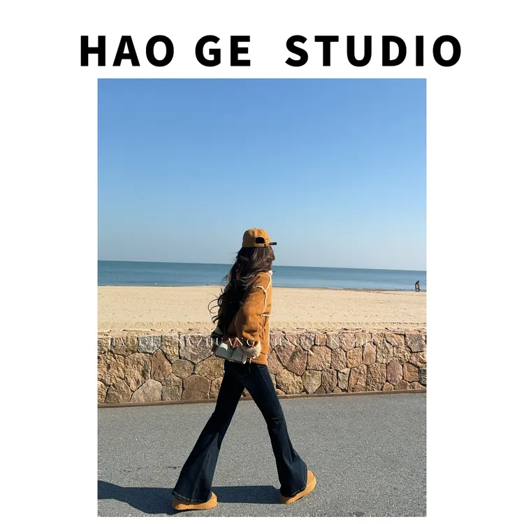 浩哥严选●自由旅人HGQ5NZK3417A牛仔裤预时尚显瘦秋冬百搭日常款