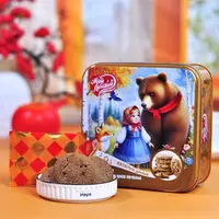 （瑞庆）日期到12月13日国产曲奇饼干120克铁盒