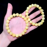 【云上好物】12 DS24909-蜜蜡单圈手串-多样性发一件-9mm（JG）