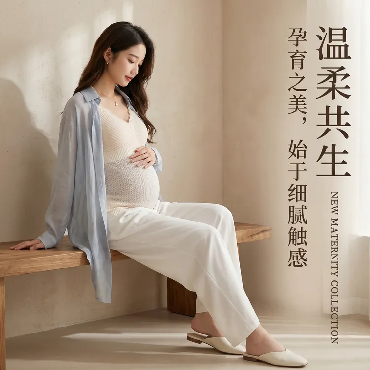 薄款上开扣机洗固定杯辣妈孕妇外穿打底产后蕾丝哺乳吊带背心内衣商品图