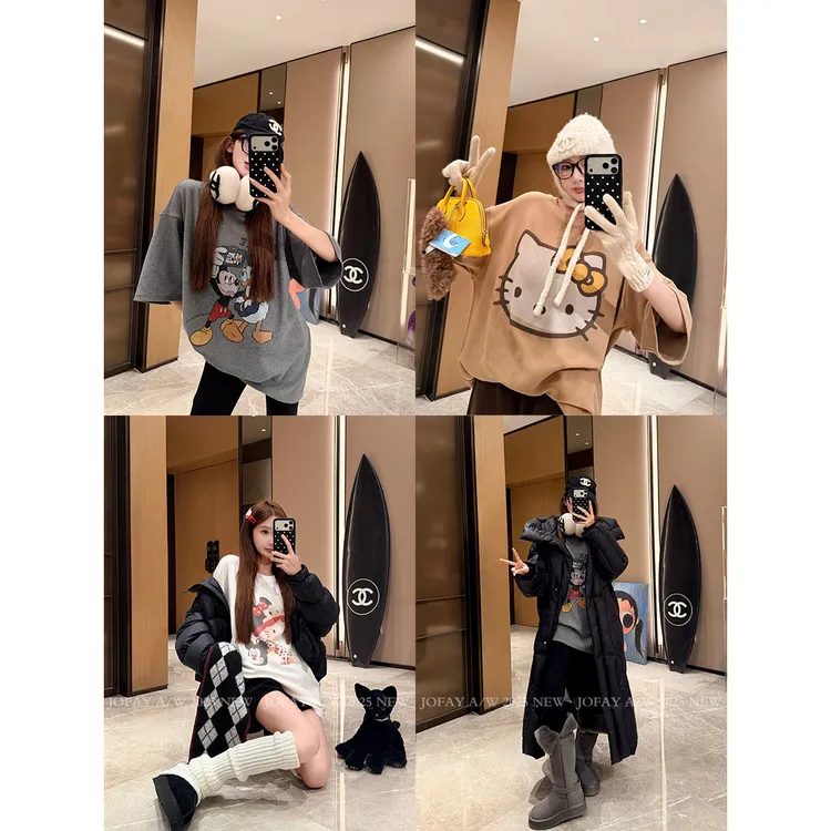 【CHASINGLIGHT】|必须要入的爱到爆|卡通乐园短袖T 百搭T0956